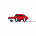 red car